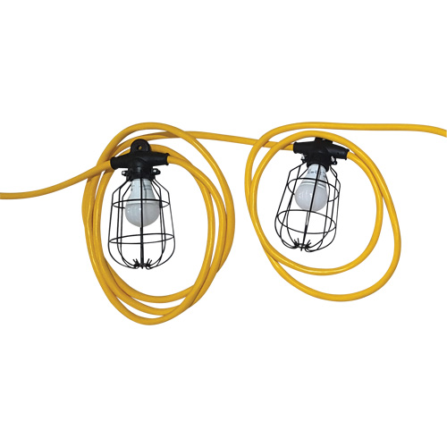 Chaînes de lumi&egrave;res DEL, 5 Lumi&egrave;res, 600" lo, Boîtier en M&eacute;tal O-Max