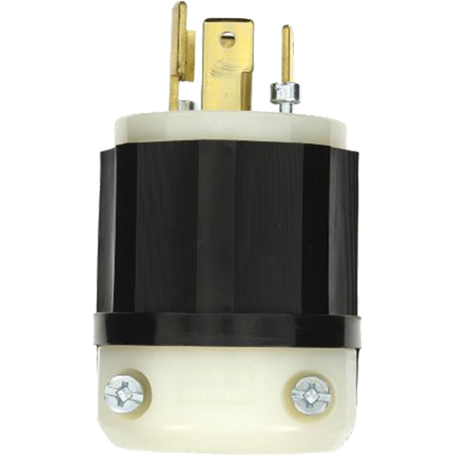 Fiche verrouillable de calibre industriel, Nylon, 30 A, 347 V/600 V, L20-30P O-Max