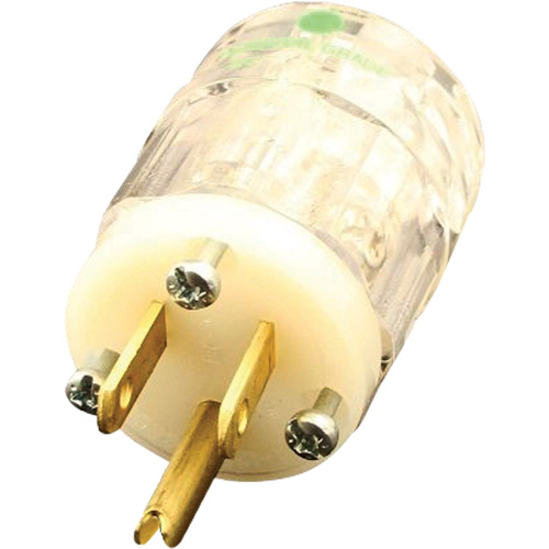 Hospital Grade Extension Plug, Nylon, 15 Amps, 125 V O-Max