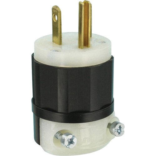 Hospital Grade Extension Plug, Nylon, 20 Amps, 125 V O-Max