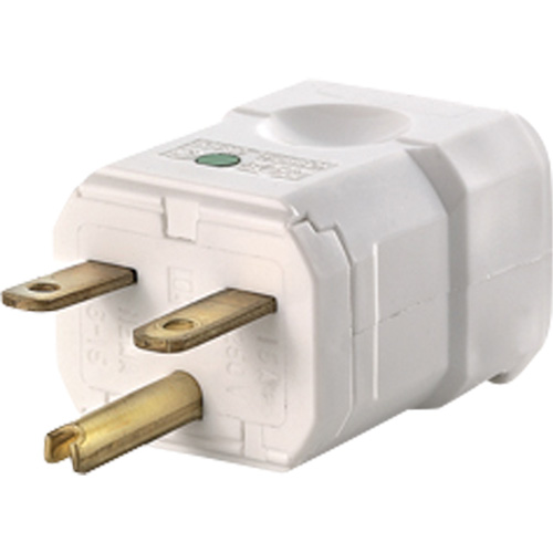 Hospital Grade Extension Plug, Nylon, 15 A, 250 V O-Max