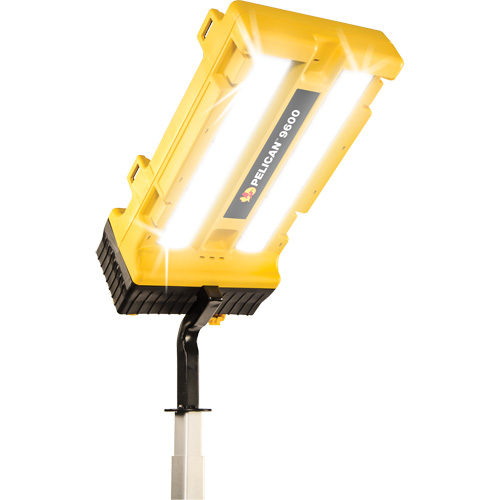 Syst&egrave;me avec t&ecirc;te d'&eacute;clairage modulaire et support, DEL, 24 W, 3000 lumens, Boîtier en Aluminium O-Max