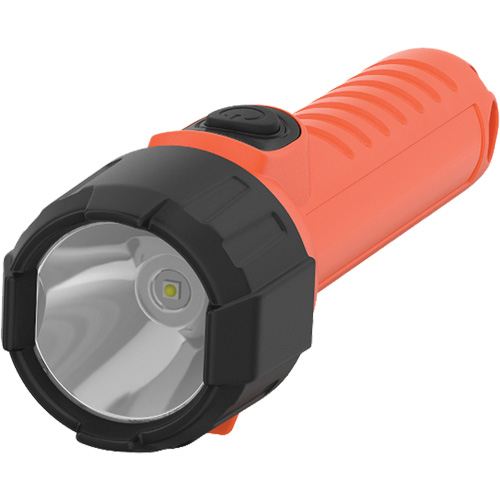 Intrinsically Safe&reg; Handheld Flashlight, LED, 150 Lumens, D Batteries O-Max
