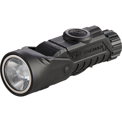 Lame de poche &agrave; alimentation multiple &agrave; angle droit pour casque Vantage 180 X, DEL, Piles Rechargeable/CR123A, Polym&egrave;re de nylon O-Max