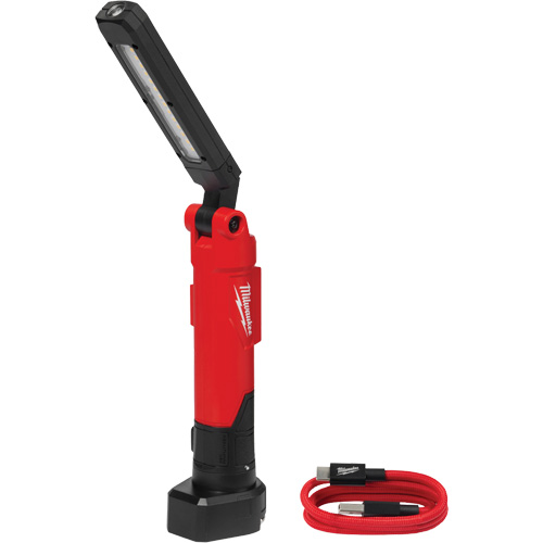B&acirc;ton lumineux USB Redlithium avec aimant, Crochet/Magn&eacute;tique, Rechargeable, 550 lumens O-Max