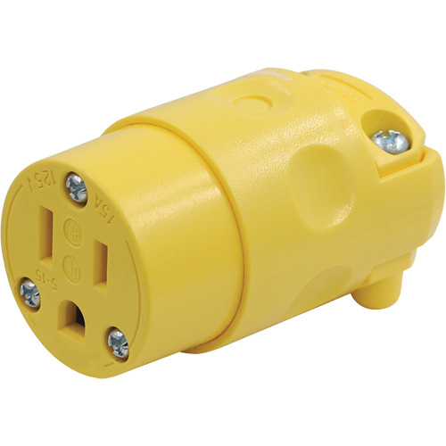 Replacement Connector, 5-15R, Plastic O-Max