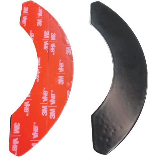 Plaquettes de montage &agrave; dos adh&eacute;sifs de balise de proximit&eacute; pour surfaces non m&eacute;talliques Safety Whip O-Max