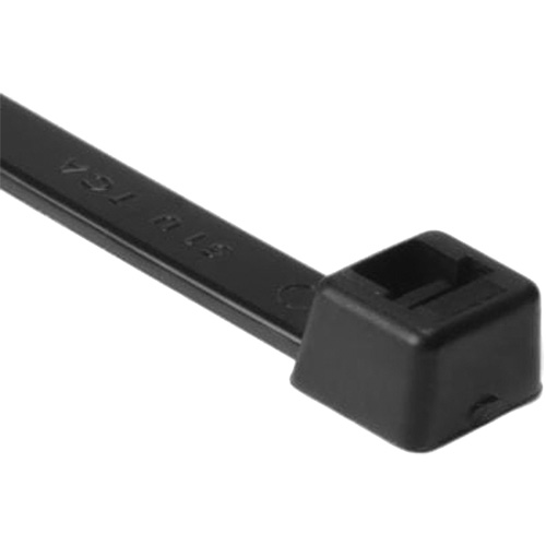 Heavy-Duty Cable Tie, 15" Long, 120 lbs. Tensile Strength, Black O-Max