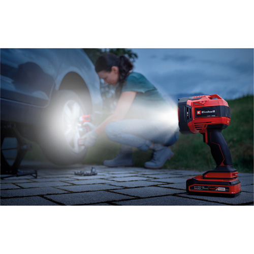 Projecteur &agrave; DEL sans fil 18V (outil seulement), DEL, 2500 Lumens, Piles Rechargeable O-Max