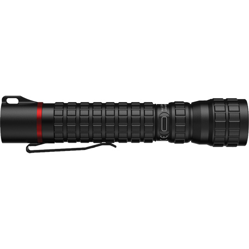 Lampe de poche &eacute;tanche G40R avec mise au point par rotation, DEL, 650 lumens, Piles Rechargeable O-Max
