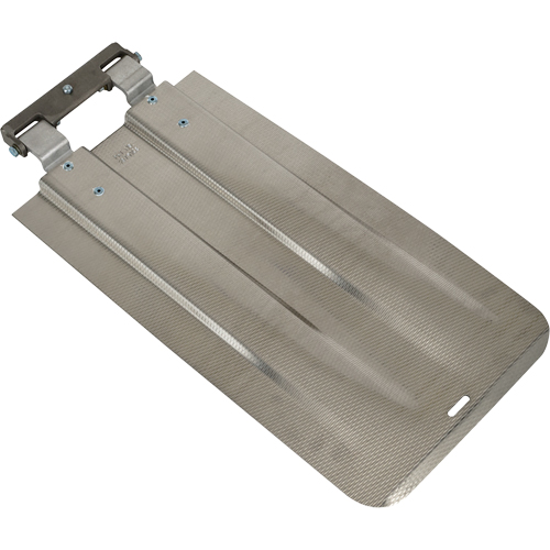 Rallonge pliantes de plaque frontale 24" pour diable en aluminium O-Max