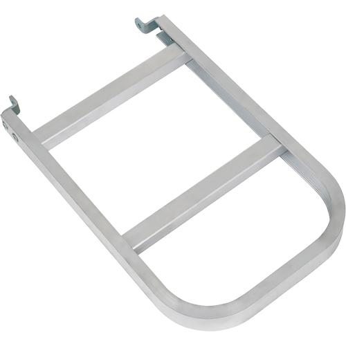 Rallonge pliantes de plaque frontale 20" pour diable en aluminium O-Max