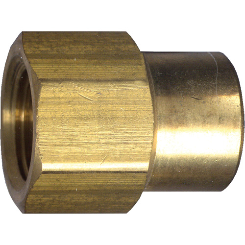 Reduced Pipe Coupling, Brass, 1/2" x 3/8" O-Max