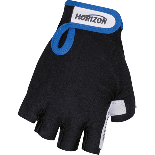 Vibration Dampening Fingerless Gloves, Size X-Large, Goatskin Palm O-Max