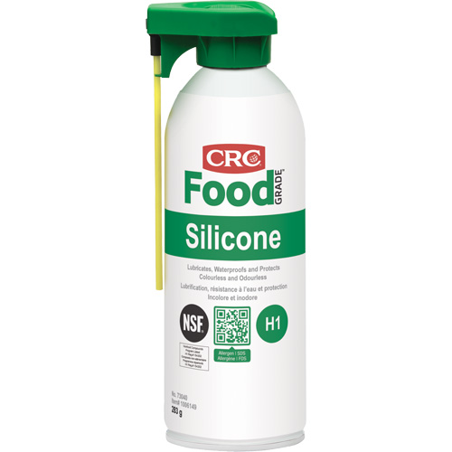 Lubrifiants au silicone pour la transformation alimentaire, Canette a&eacute;rosol O-Max