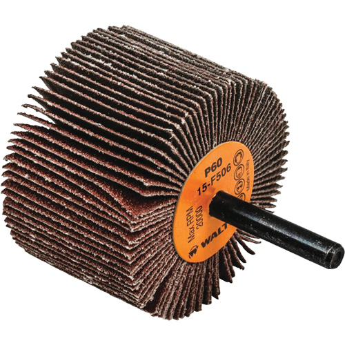 Disque &agrave; lamelles Coolcut, Oxyde d'aluminium, Grain 60, 2-1/2" x 1-1/2" x 1/4" O-Max