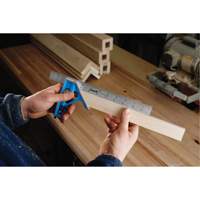 &eacute;querre combin&eacute;e True Blue, 12" lo, 1/16" Graduations, Acier, Ordinaire O-Max