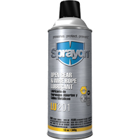 LU201 Open Gear & Wire Rope Lubricant, Aerosol Can O-Max