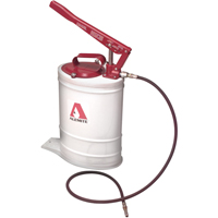 Manual Lubrication Pumps - Multi-Pressure Bucket Pumps, Cast Iron, 1/3 oz./Stroke, Fits 5 gal. AA698 | O-Max