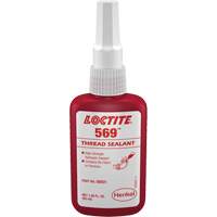 569 Hydraulic Thread Sealant, Bottle, 50 ml, -54° C - 149° C/-65° F - 300° F O-Max