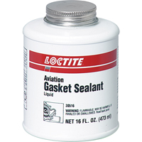 Aviation Gasket Sealant, Brush Can, Brown O-Max