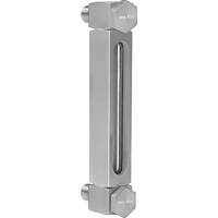 Aluminum Liquid Level Gauge, Threaded, 5" L, 205°F (96.11° C) O-Max