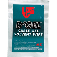 D'Gel&reg; Cable Gel Solvent, Packets O-Max