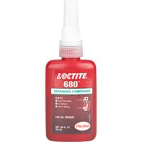Composé de retenue Loctite<sup>MD</sup> 680, 50 ml, Bouteille, Vert AF075 | O-Max