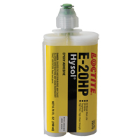E-20P Fast Setting Structural Adhesives, 200 ml, Dual Cartridge, Two-Part, White O-Max