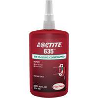 Composé de retenue Loctite<sup>MD</sup> 635, 250 ml, Bouteille, Vert AF309 | O-Max