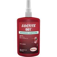 Composé de retenue Loctite<sup>MD</sup> 661, 250 ml, Bouteille, Jaune AF311 | O-Max