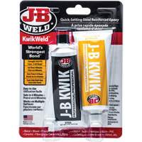 KwikWeld Epoxy, Two-Part, Tube, 10 oz., Grey O-Max