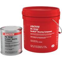 Wearing Compound 7218, 25 lbs., Pail, Two-Part, Grey O-Max