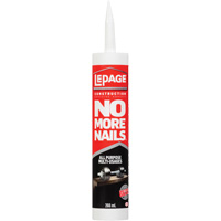 Adh&eacute;sif de construction multi-usages No More Nails O-Max