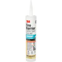 Fire Barrier Sealant 3000 WT, 10.1 oz., Cartridge, Grey O-Max