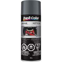 Peinture &agrave; &eacute;mail avec c&eacute;ramique pour moteur, Fonte grise, Tr&egrave;s brillant, 12 oz, Canette a&eacute;rosol O-Max