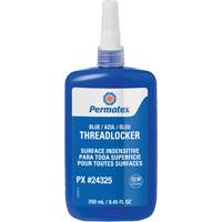 Adh&eacute;sif frein-filet pour toute surface, Bleu, &eacute;lev&eacute;, 250 ml, Bouteille O-Max