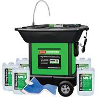 Trousse de bassin de nettoyage de pi&egrave;ces lourd SmartWasher SW-337 O-Max