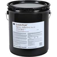 Adh&eacute;sif Scotch-Weld, 5 gal., Seau, Deux composants, Gris O-Max