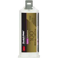 Adh&eacute;sif Scotch-Weld, 1,64 liq. oz., Cartouche, Deux composants, Translucide O-Max