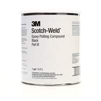 Mat&eacute;riau d'enrobement Scotch-Weld, 1 gal., Seau, Deux composants, Noir O-Max