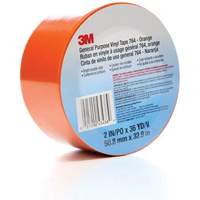 764 General-Purpose Vinyl Tape, 50.8 mm (2") W x 32.9 m (108') L, 5 mils, Orange O-Max