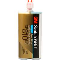Adh&eacute;sif acrylique &agrave; faible odeur Scotch-Weld, Deux composants, Cartouche, 200 ml, Blanc cass&eacute; O-Max
