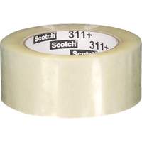 Scotch&reg; 311+ Box Sealing Tape, Acrylic Adhesive, 48 mm (1-22/25") x 100 m (328') O-Max