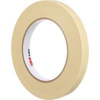 Masking Tape, 12 mm (1/2") x 55 m (180'), Beige O-Max