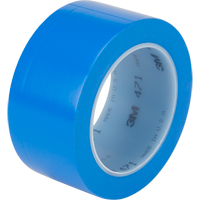 Ruban en vinyle 471, 50,8 mm (2") la x 32,9 m (108') lo, 5,3 mils, Bleu O-Max