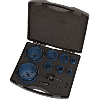 Electrician's Master Holesaw Kit, 12 Pieces O-Max