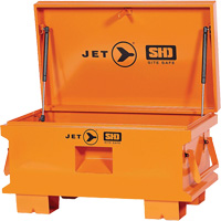 JSB-3219 Super Heavy-Duty Jobsite Tool Storage Box, 32-1/8" x 19" x 17-1/2", Steel, Orange O-Max