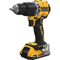 Atomic Compact Series Brushless Cordless Hammer Drill Kit, 1/2" Chuck, 20 V O-Max