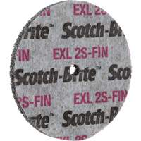 Scotch-Brite EXL Unitized Wheel, 3" x 1/2", 1/4" Arbor O-Max